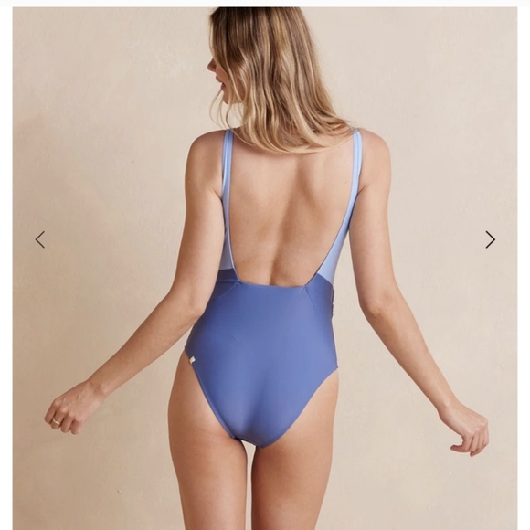 Summersalt The Twist Backflip One-piece Blue Swimsuit size 4 - Picture 2 of 11